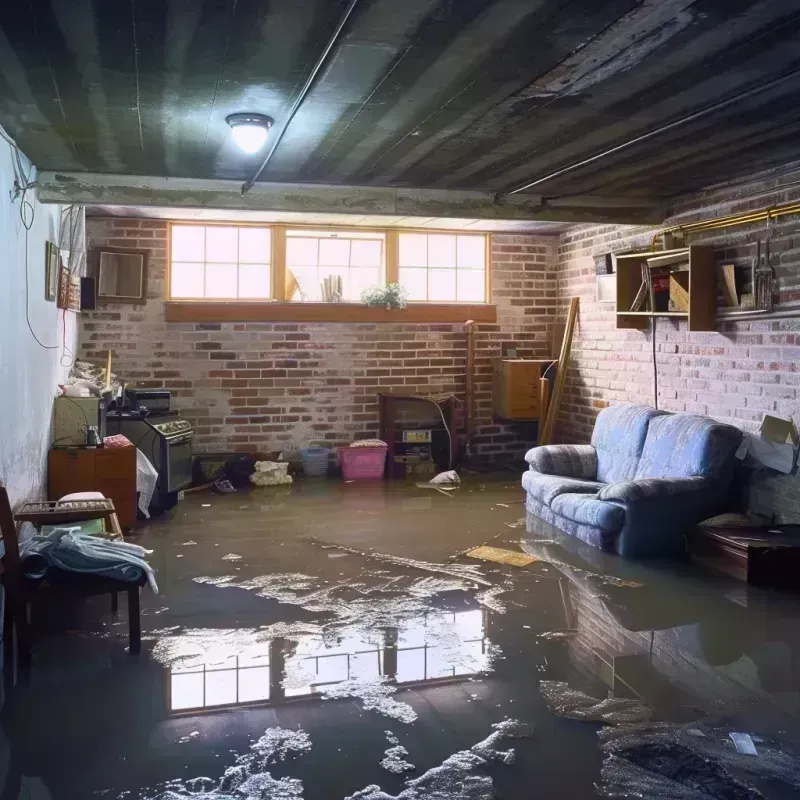 Flooded Basement Cleanup in Bells, TN